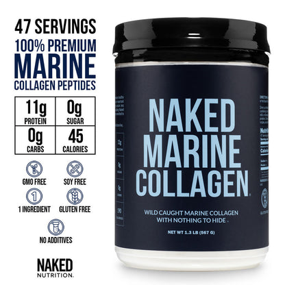 Marine Collagen Peptides Protein Powder - Marine Collagen with a Simple, Versatile Collagen Formula