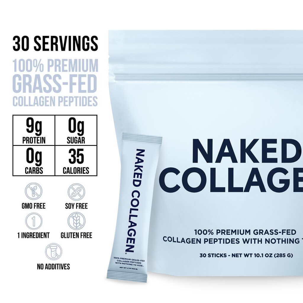 Collagen Peptides Packets - Stick Packs with a Simple, Versatile Collagen Formula