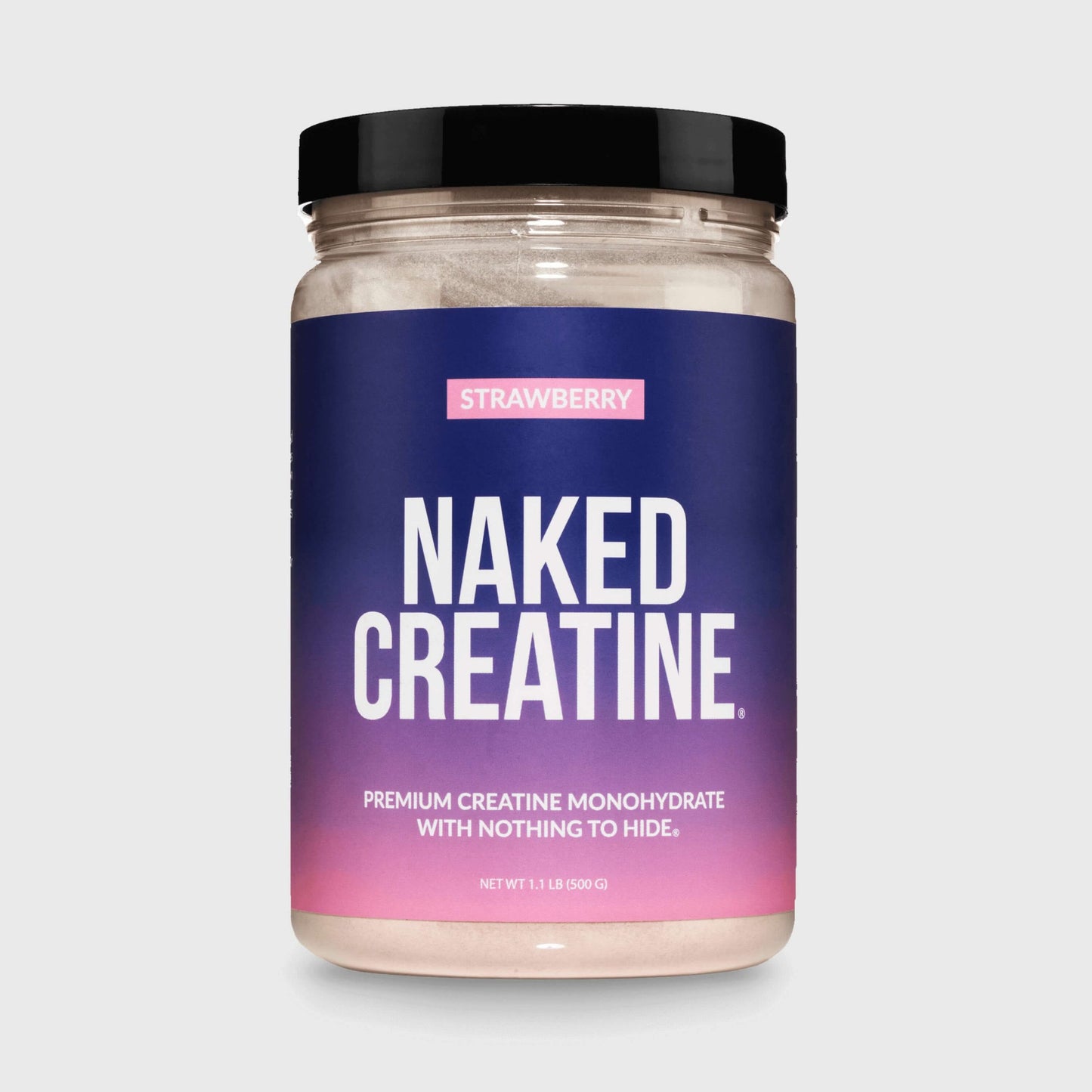 Strawberry Creatine Monohydrate Powder - Strawberry with a Convenient Training - Day Formula