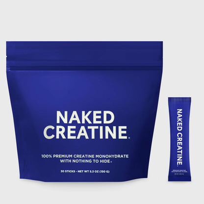 Creatine Travel Packets - Unflavored Sticks with a Convenient Training - Day Formula