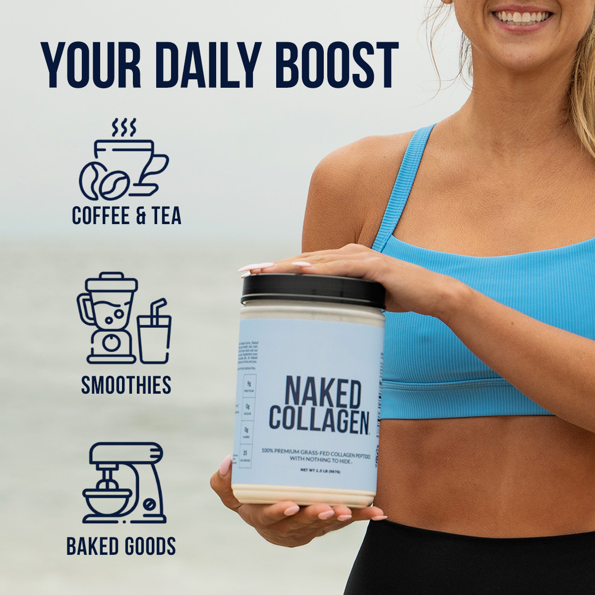 Collagen Peptides Packets - Stick Packs with a Simple, Versatile Collagen Formula