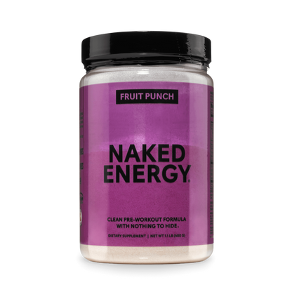 Fruit Punch Pre Workout Supplement - Fruit Punch with a Convenient Training - Day Formula