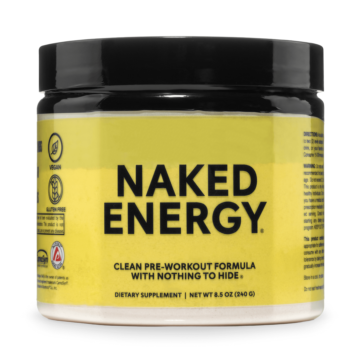 Pre Workout Supplement - Unflavored with a Convenient Training - Day Formula