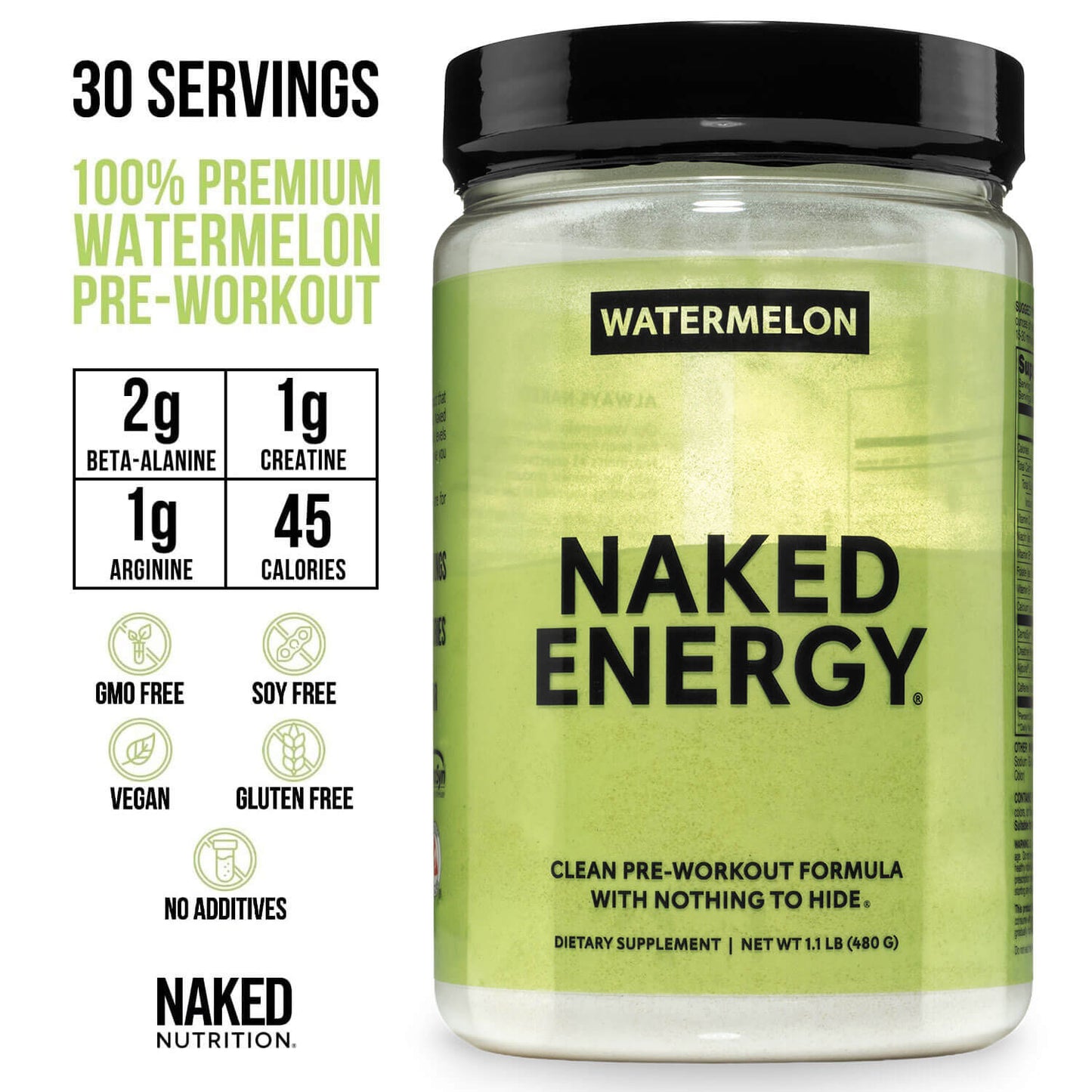 Watermelon Pre Workout Supplement - Watermelon with a Convenient Training - Day Formula