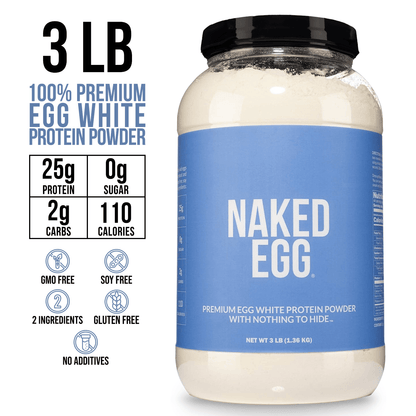Egg White Protein Powder with a Simple, Easy - Mix Protein Formula