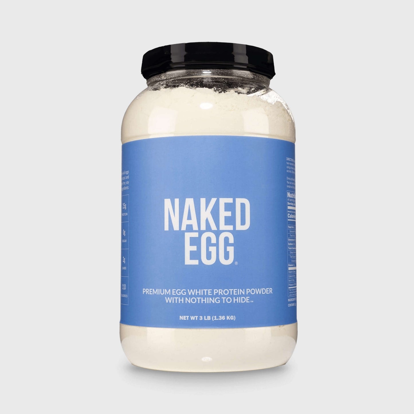 Egg White Protein Powder with a Simple, Easy - Mix Protein Formula