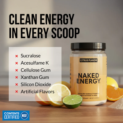 Citrus Pre Workout Supplement - Citrus with a Convenient Training - Day Formula