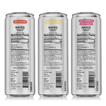 Sparkling Energy Sample Kits - Sample Pack with Protein in an Easy - to - Mix Format