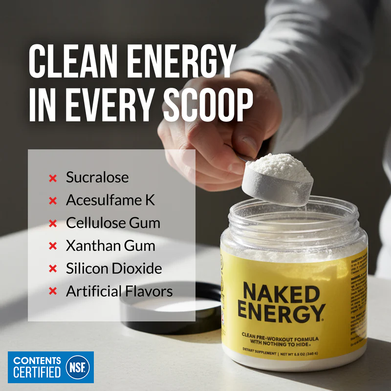 Pre Workout Supplement - Unflavored with a Convenient Training - Day Formula