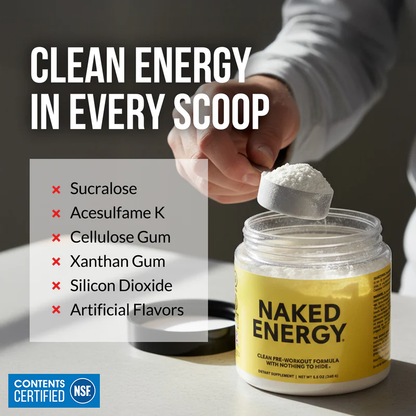 Pre Workout Supplement - Unflavored with a Convenient Training - Day Formula