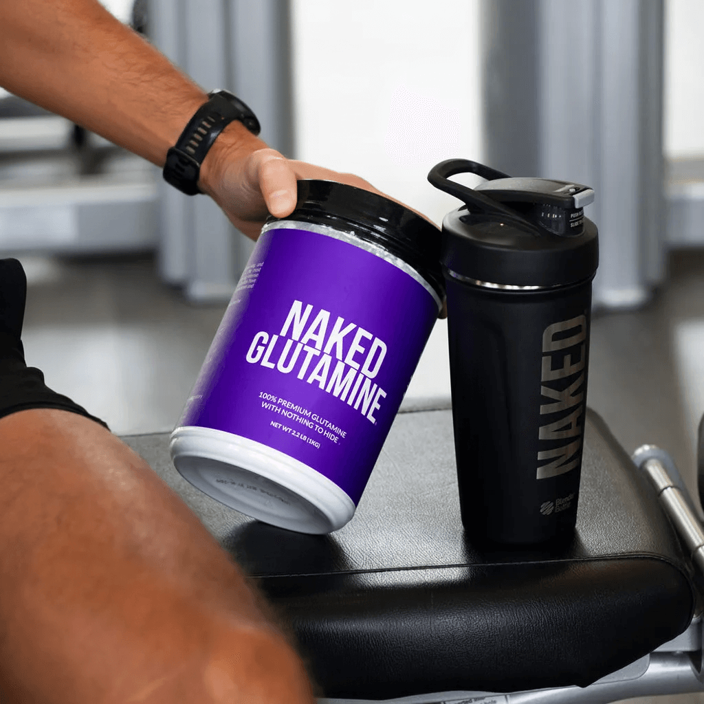 Glutamine Powder - 2.2LB with a Convenient Training - Day Formula