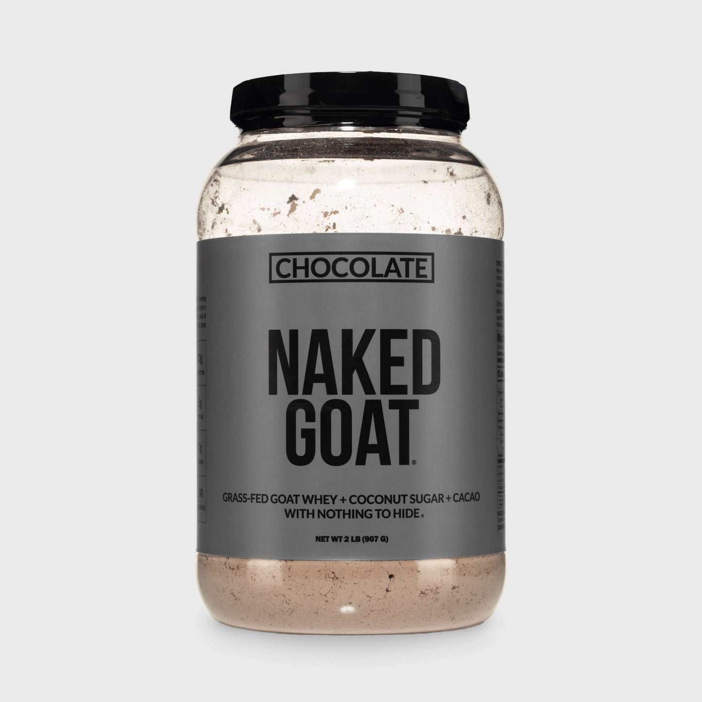 Chocolate Goat Whey Protein Powder - Chocolate with a Simple, Easy - Mix Protein Formula