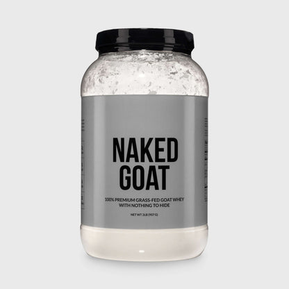 Goat Whey Protein Powder - Unflavored with a Simple, Easy - Mix Protein Formula