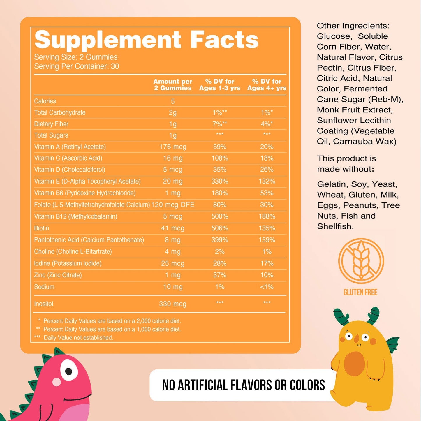 Kids Multivitamin Gummies with a Convenient Daily - Use Format