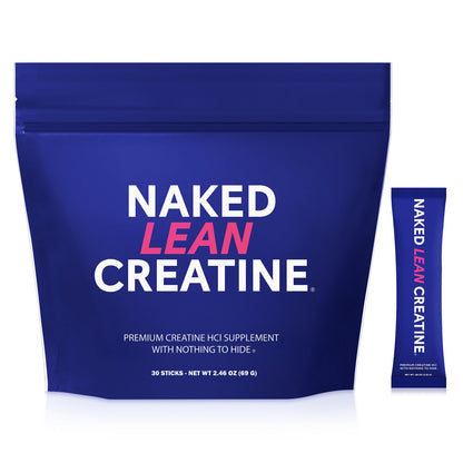 Creatine HCl Travel Packets - Stick Packs with a Convenient Training - Day Formula