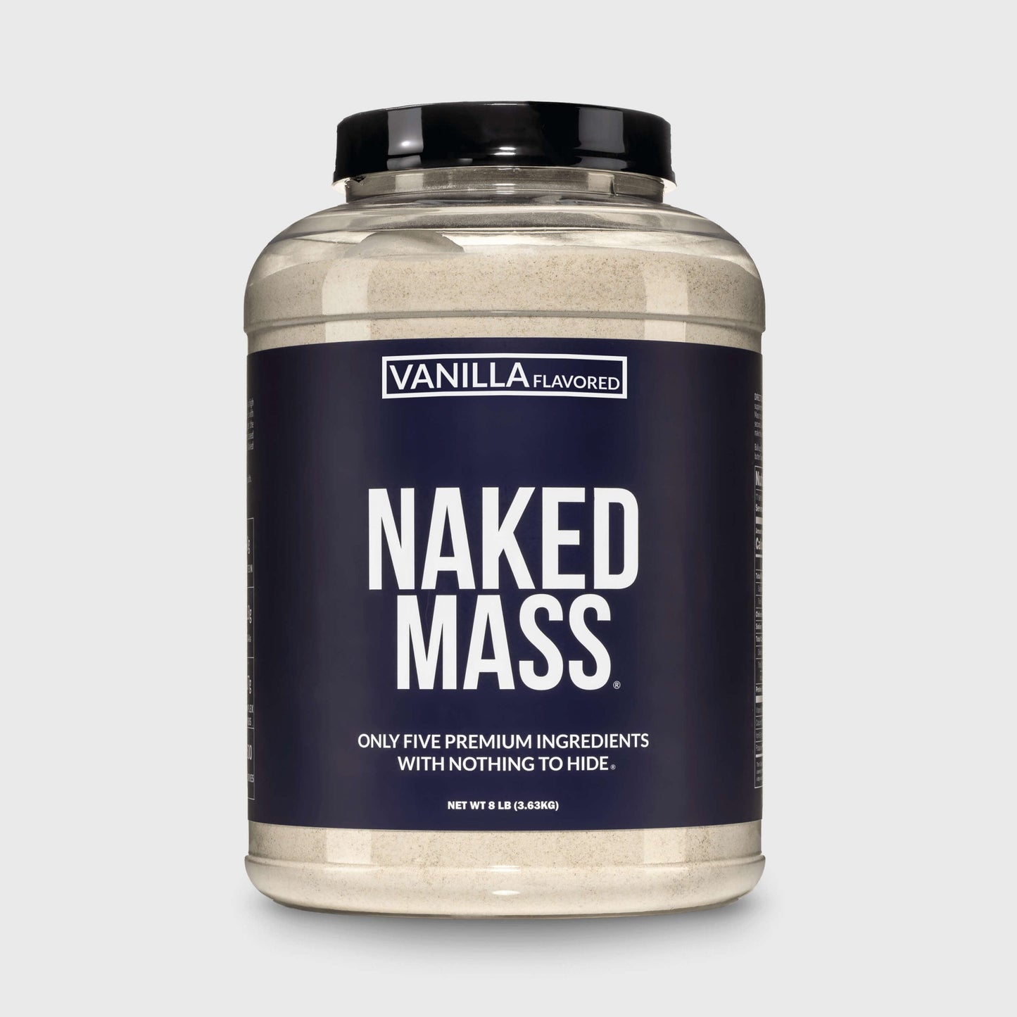 Vanilla Mass Gainer Protein Supplement - Vanilla for Easy Protein and Calorie Mixing