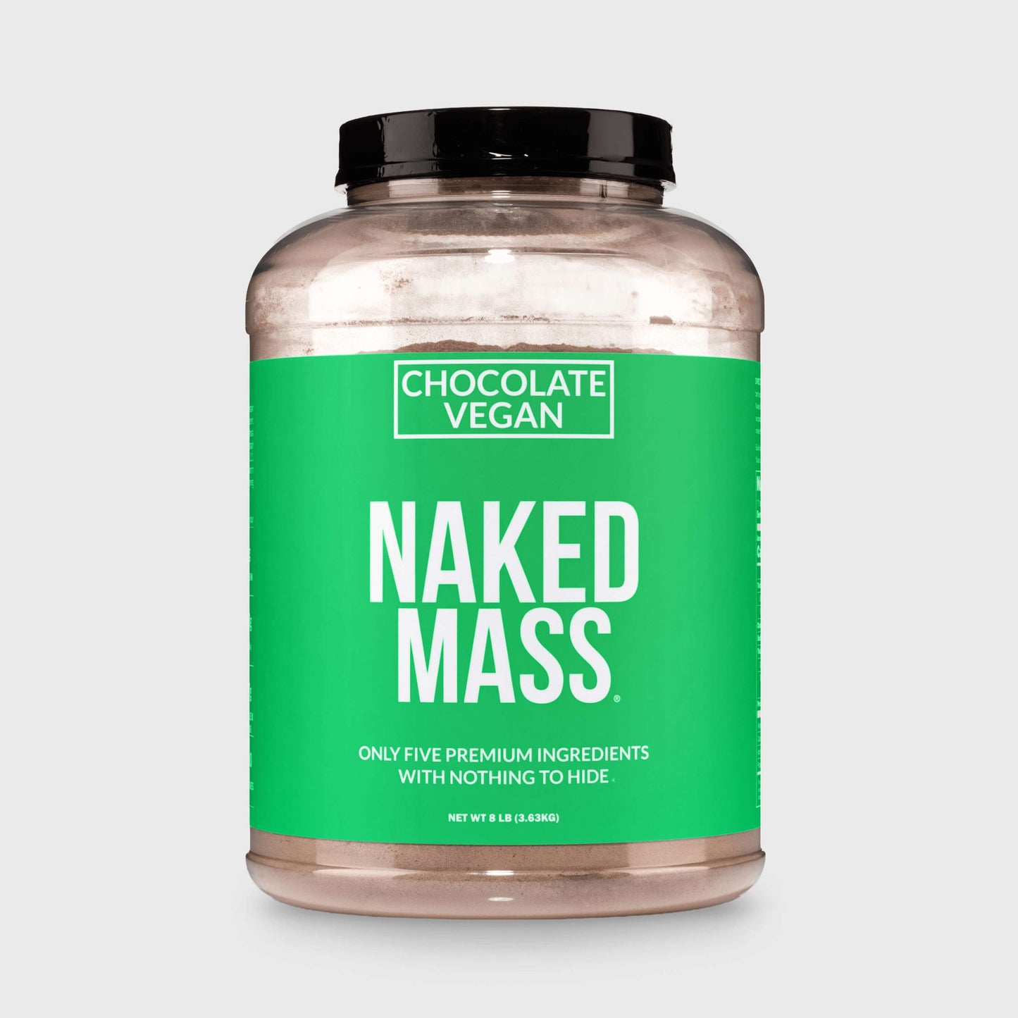Chocolate Vegan Mass Gainer Supplement - Chocolate (Vegan) for Easy Protein and Calorie Mixing