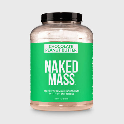 Chocolate Peanut Butter Vegan Mass Gainer Supplement - Chocolate PB (Vegan) for Easy Protein and Calorie Mixing