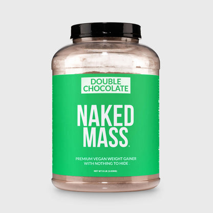 Double Chocolate Vegan Mass Gainer Supplement - Double Chocolate (Vegan) for Easy Protein and Calorie Mixing