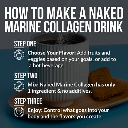 Marine Collagen Peptides Protein Powder - Marine Collagen with a Simple, Versatile Collagen Formula