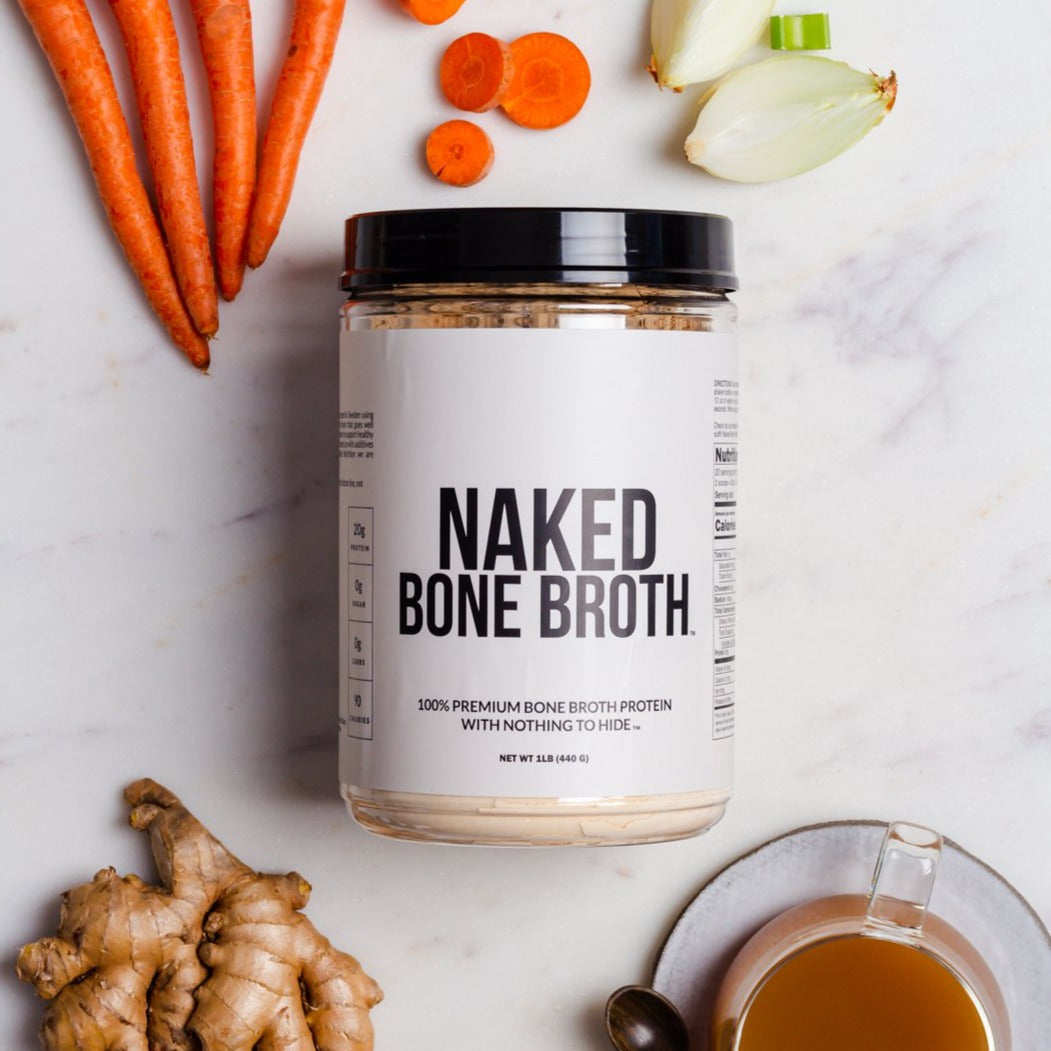 Bone Broth Protein Powder with a Simple, Easy - Mix Protein Formula