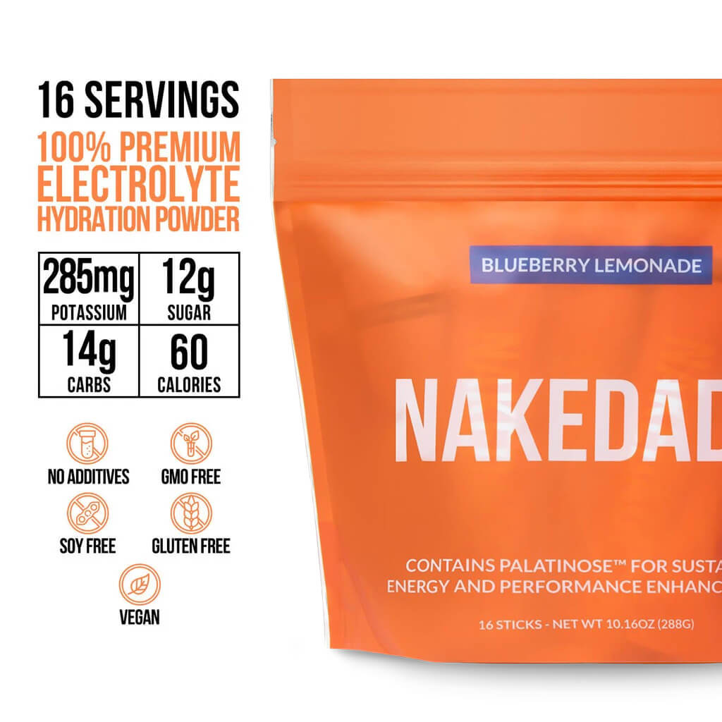 Electrolytes Powder Packets - Blueberry Lemonade - Blueberry Lemonade with an Easy - Mix Electrolyte Formula
