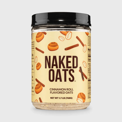 Cinnamon Roll Protein Oats - Cinnamon Roll for Convenient High - Protein Mornings