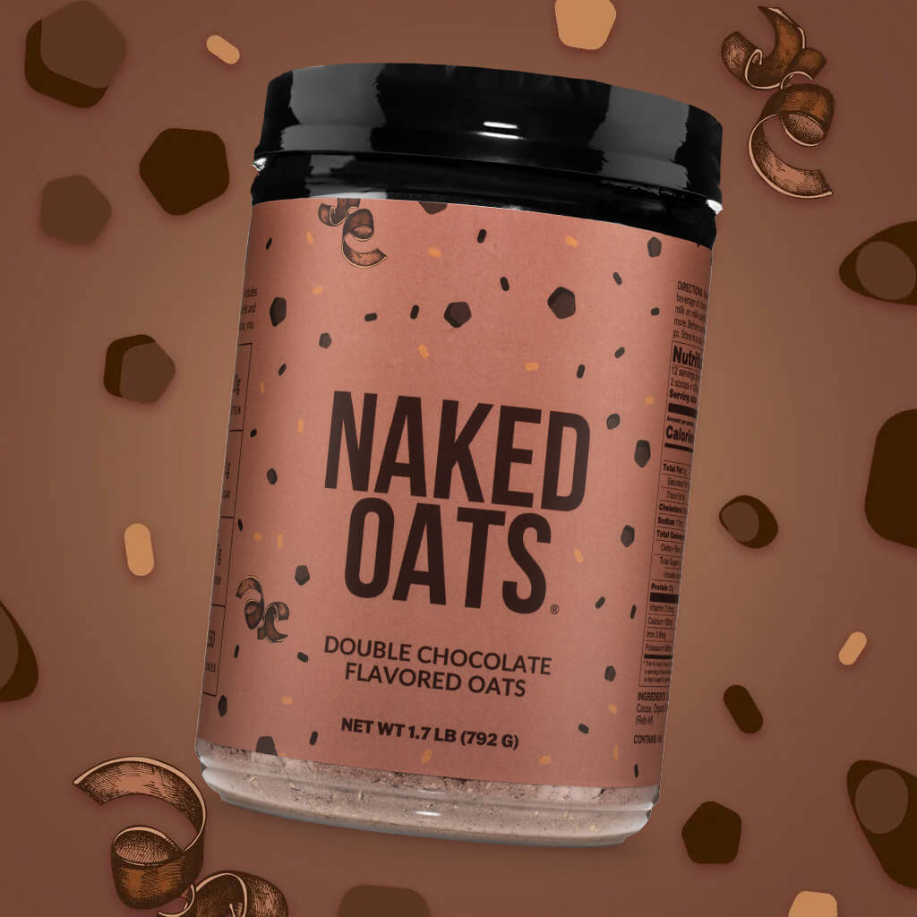 Double Chocolate Protein Oats - Double Chocolate for Convenient High - Protein Mornings
