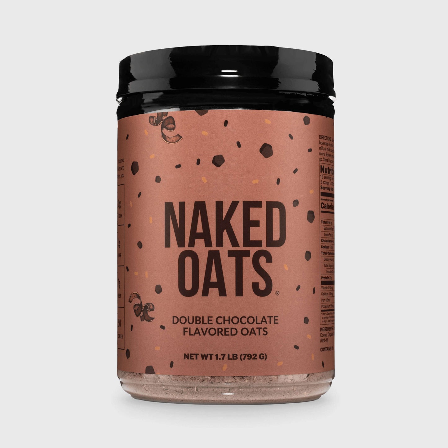 Double Chocolate Protein Oats - Double Chocolate for Convenient High - Protein Mornings