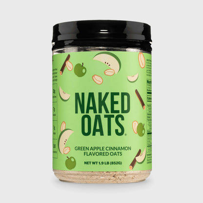Green Apple Cinnamon Protein Oats - Green Apple Cinnamon for Convenient High - Protein Mornings