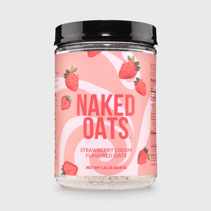 Strawberry Cream Protein Oats - Strawberry Cream for Convenient High - Protein Mornings