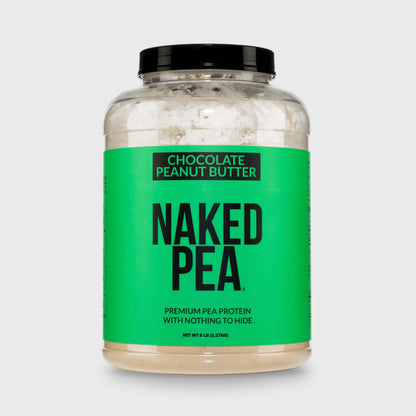Chocolate Peanut Butter Pea Protein Powder - Chocolate PB - Chocolate Formula with a Simple, Easy - Mix Protein Formula