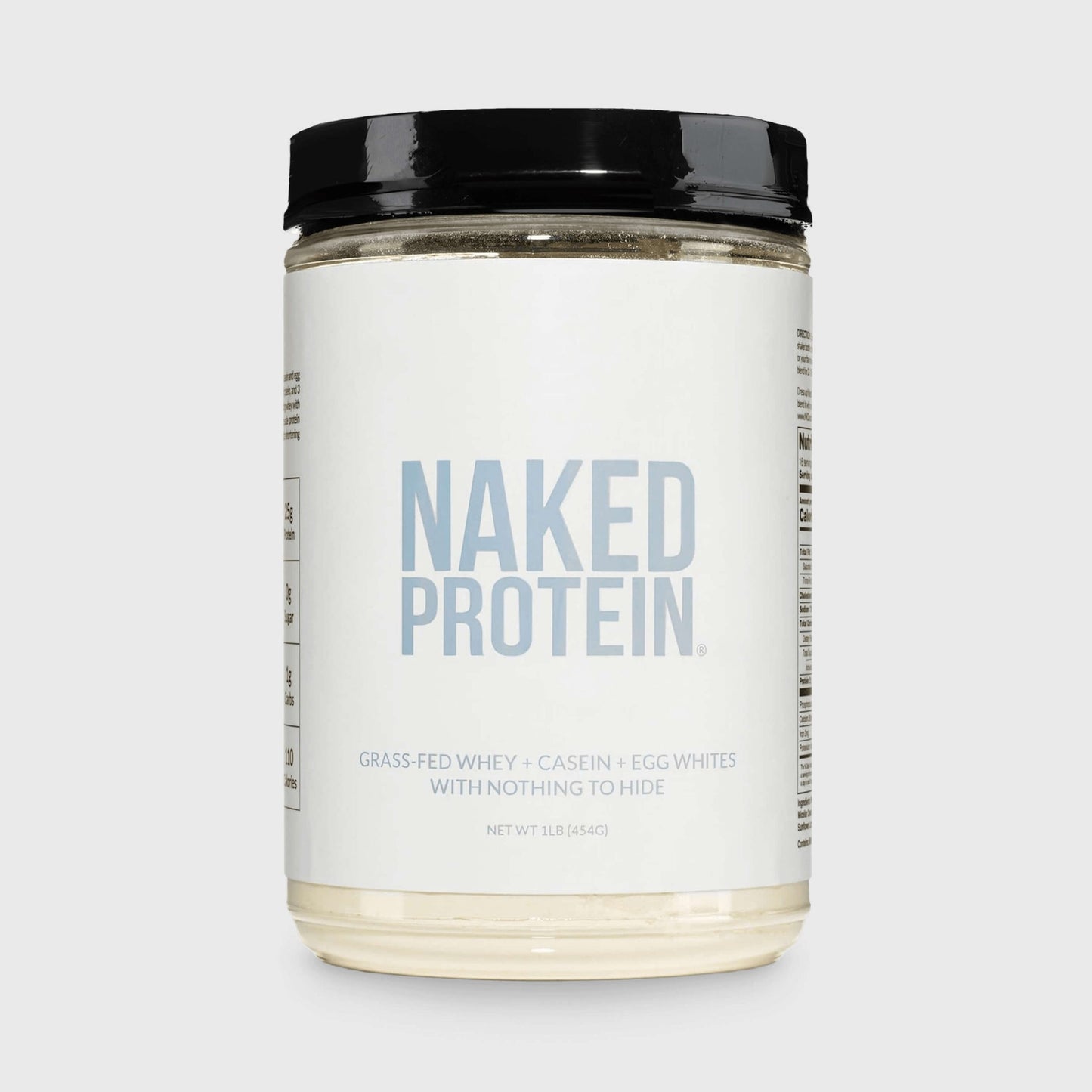 Protein Powder Blend - 1LB Egg Whey and Casein Protein Blend - 1LB with a Simple, Easy - Mix Protein Formula