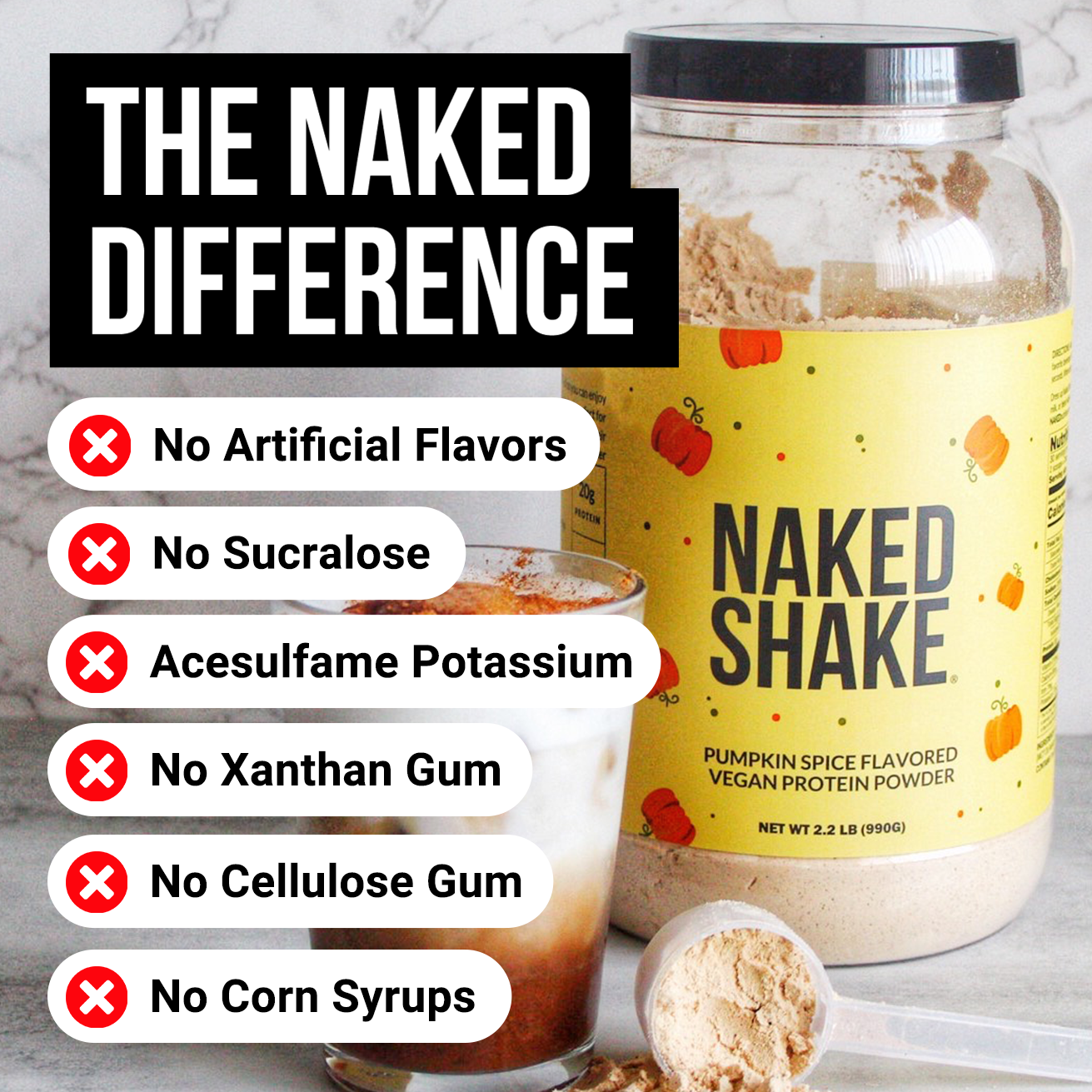 Pumpkin Spice Protein Shake - Pumpkin Spice with Protein in an Easy - to - Mix Format