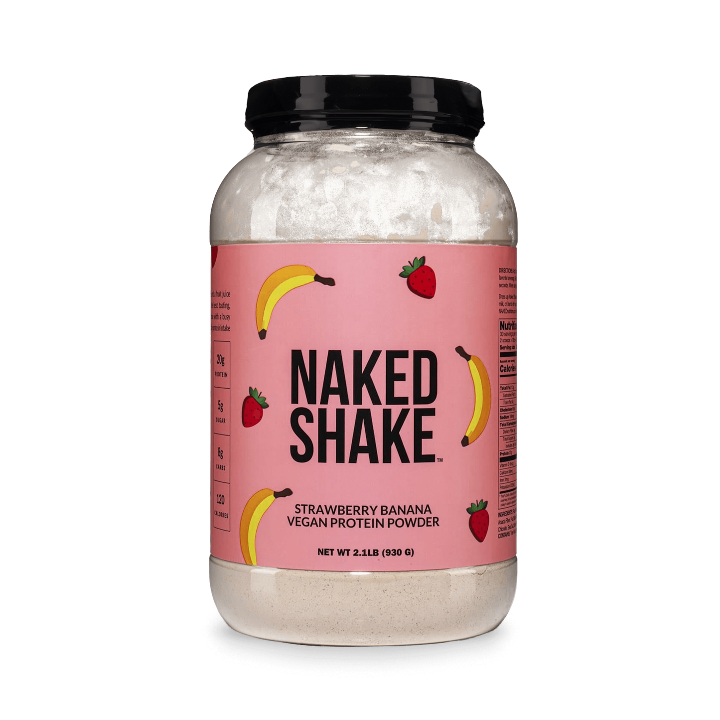 Strawberry Banana Protein Shake - Strawberry Banana with Protein in an Easy - to - Mix Format