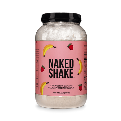 Strawberry Banana Protein Shake - Strawberry Banana with Protein in an Easy - to - Mix Format