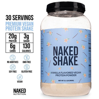 Vanilla Protein Shake - Vanilla with Protein in an Easy - to - Mix Format