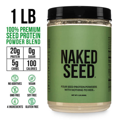 Seed Protein Powder with a Simple, Easy - Mix Protein Formula