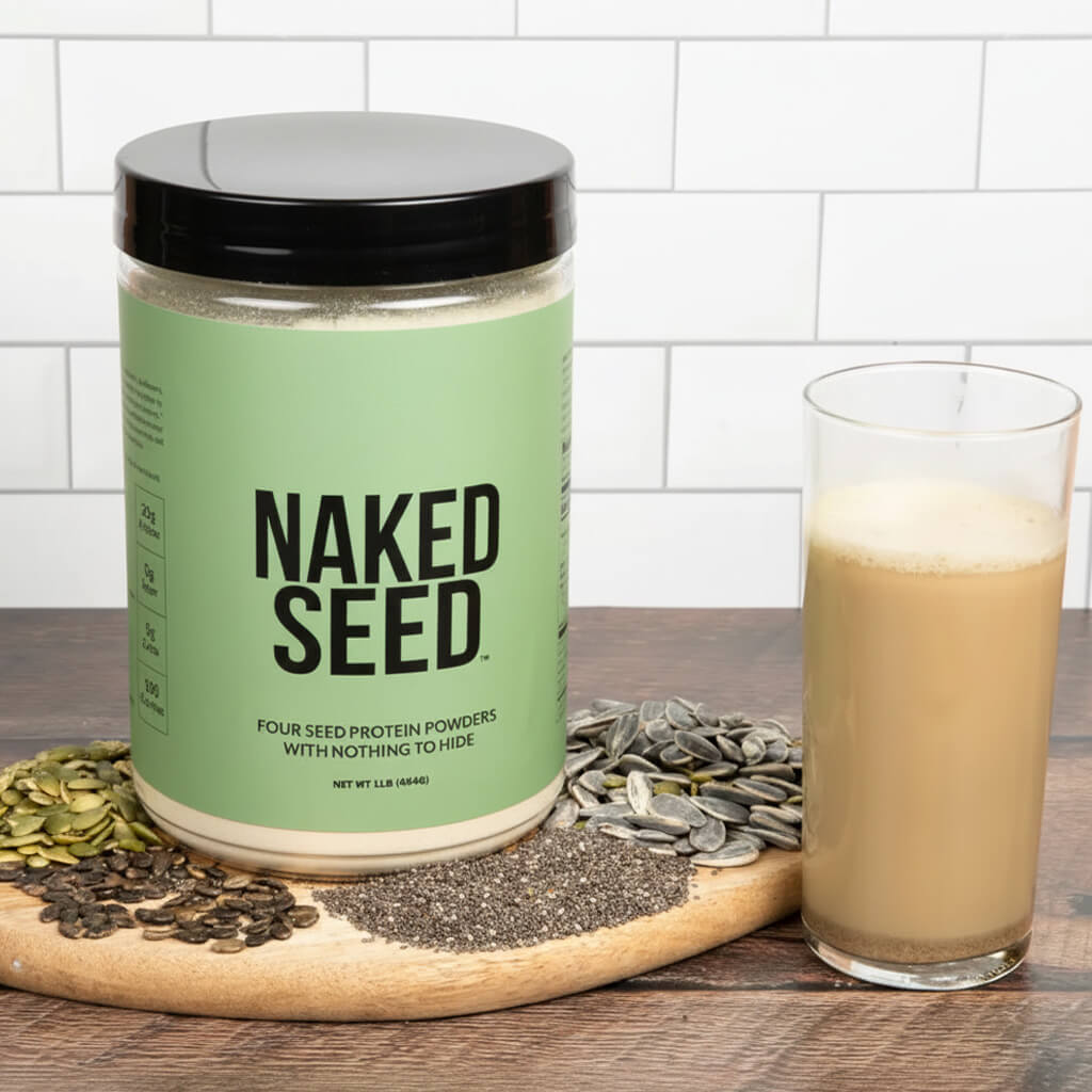 Seed Protein Powder with a Simple, Easy - Mix Protein Formula