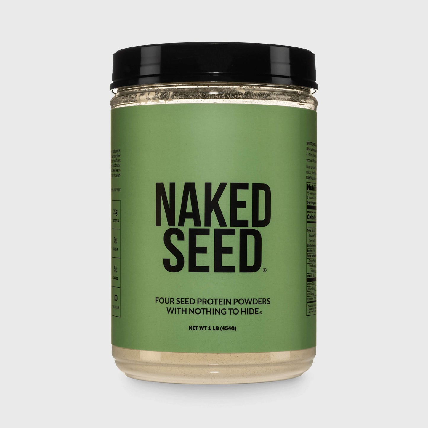 Seed Protein Powder with a Simple, Easy - Mix Protein Formula