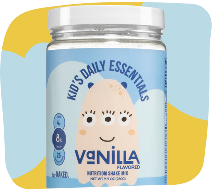 Kids Nutrition Shake - Vanilla Formula with an Easy, Family - Friendly Format
