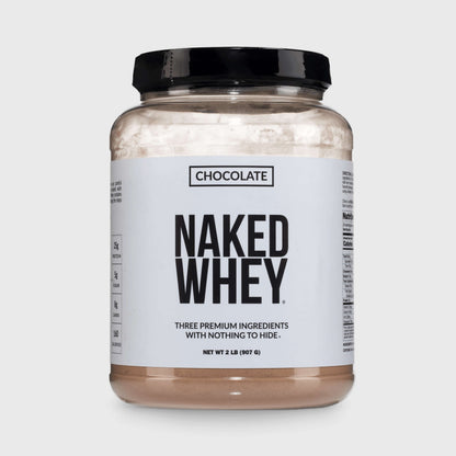 Chocolate Whey Protein Powder - Chocolate - Standard Size with a Simple, Easy - Mix Protein Formula