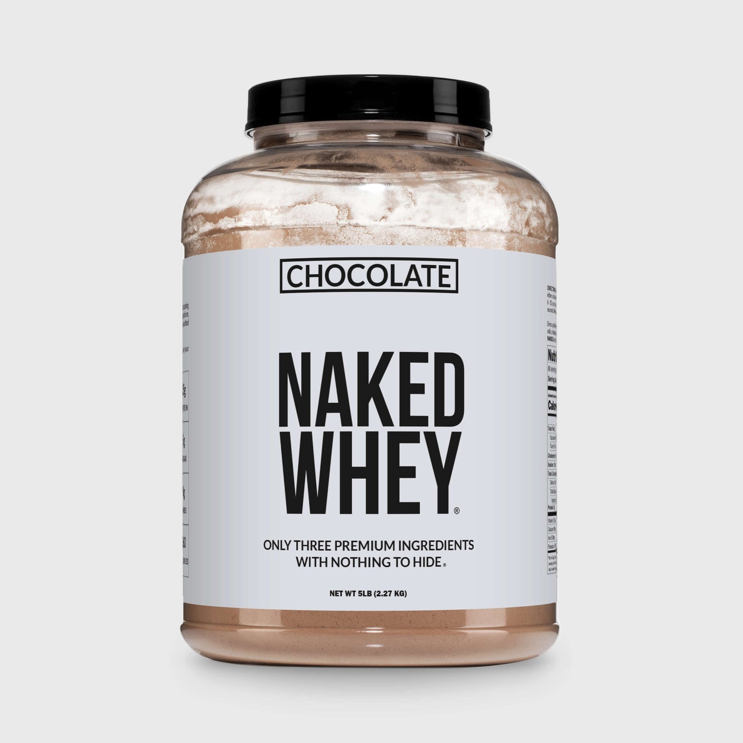 Chocolate Whey Protein Powder - Chocolate - Value Size with a Simple, Easy - Mix Protein Formula
