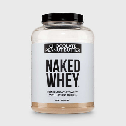 Chocolate Peanut Butter Whey Protein Powder - Chocolate PB with a Simple, Easy - Mix Protein Formula