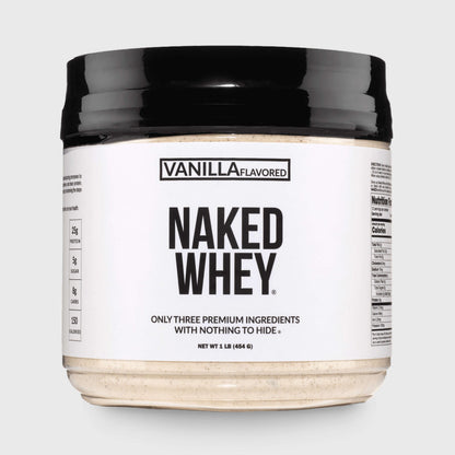 Vanilla Whey Protein Powder 1lb - Vanilla with a Simple, Easy - Mix Protein Formula