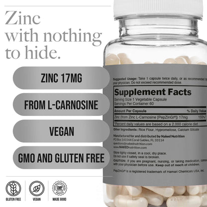 Daily Zinc Supplement - Zinc with a Convenient Daily - Use Format