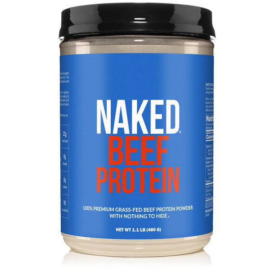 Beef Protein Powder - Unflavored with a Simple, Easy - Mix Protein Formula