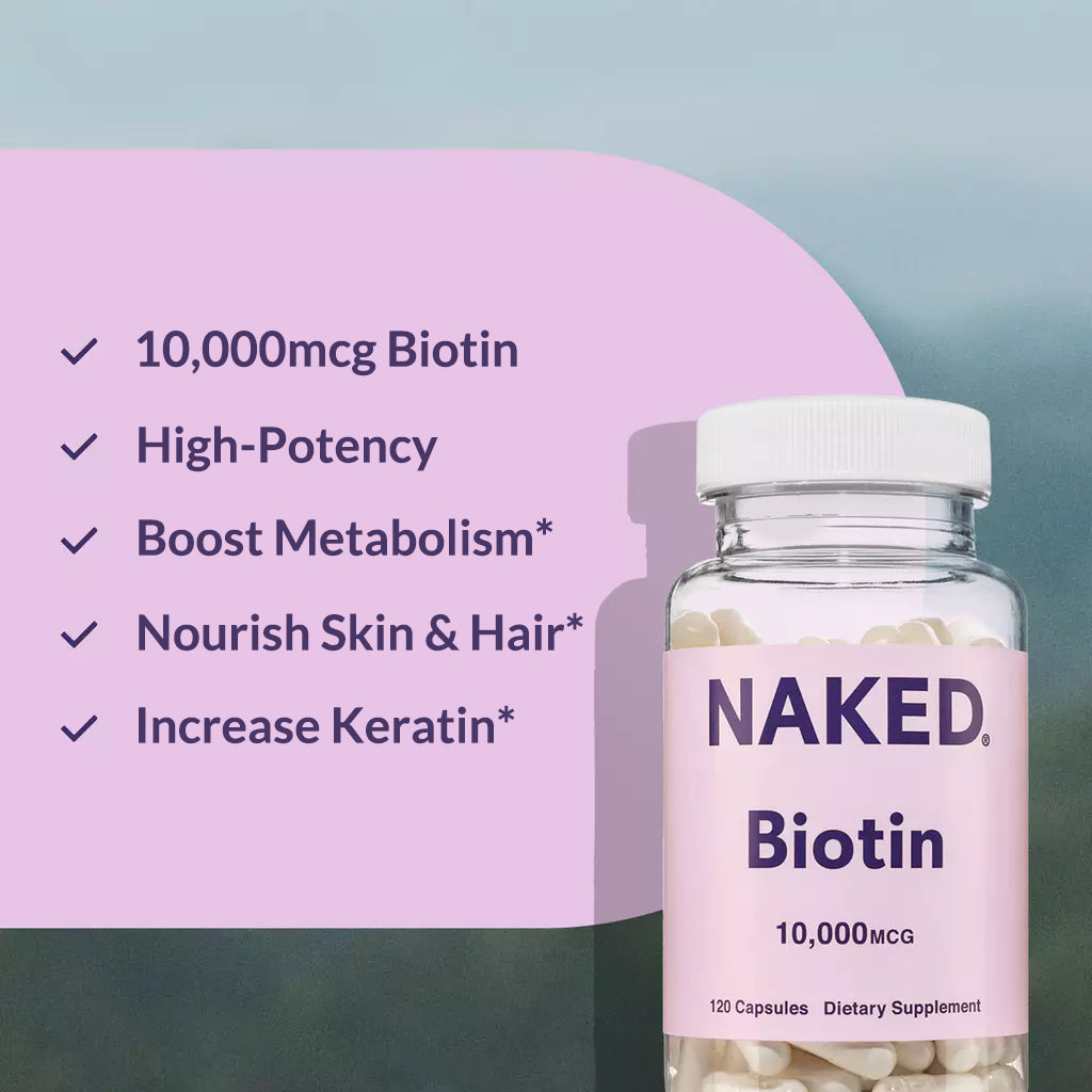Daily Biotin Supplement - Biotin with a Convenient Daily - Use Format