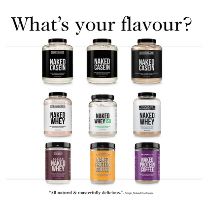 Vanilla Casein Protein Powder - Vanilla - Value Size with a Simple, Easy - Mix Protein Formula