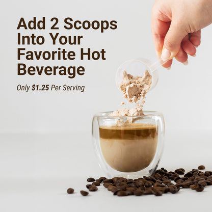 Vanilla Collagen Creamer - Vanilla Collagen Creamer with Coffee Flavor in an Easy - Mix Formula